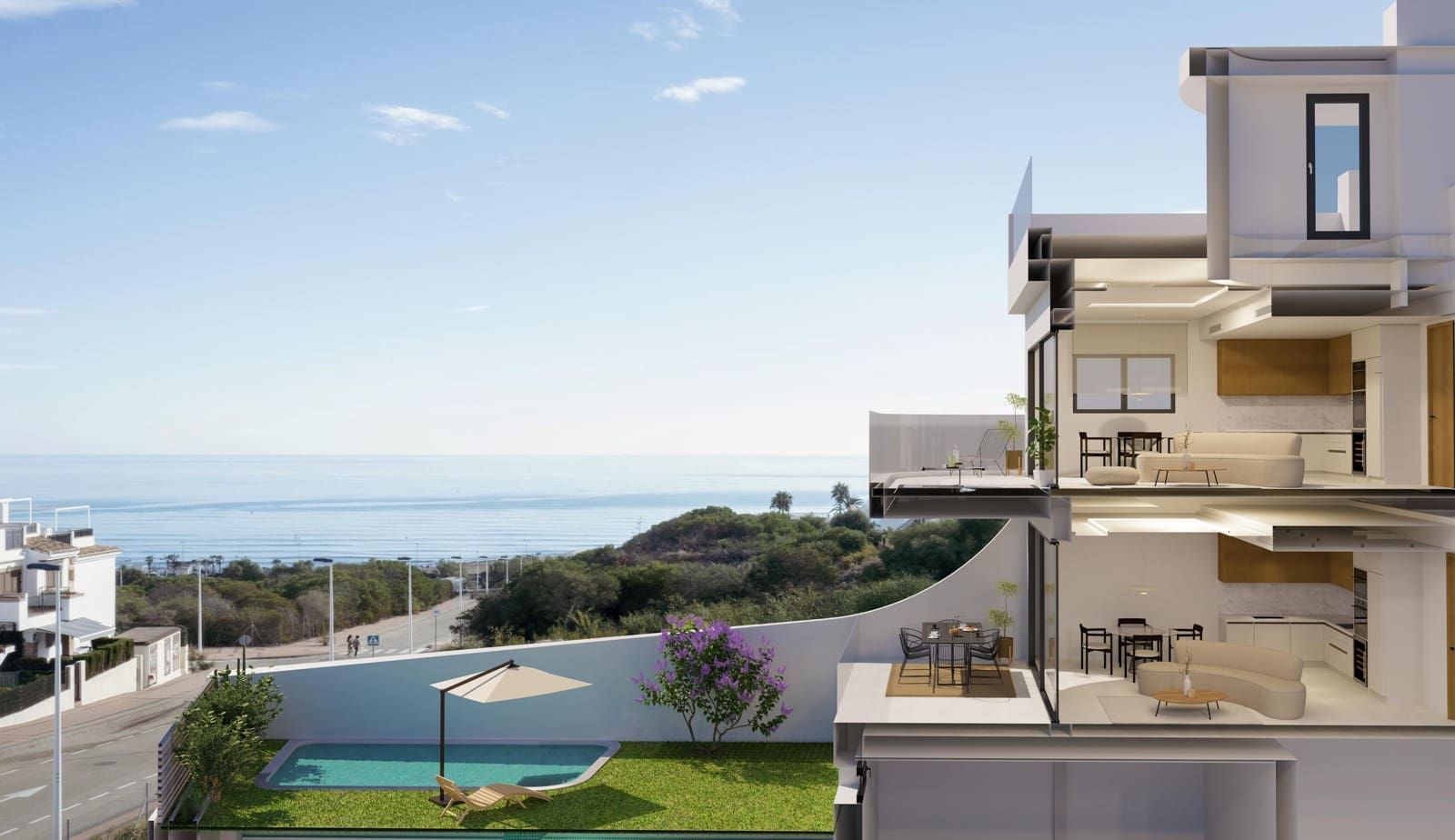 2 quarto Bungalow para venda em Torrevieja com piscina garagem - 550 000 € (Ref: 10120640)