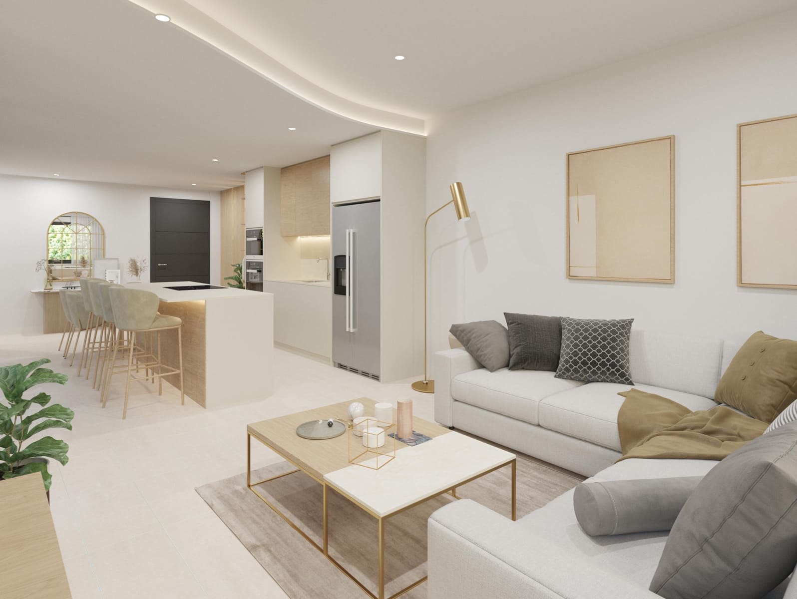 3 makuuhuone Huoneisto myytävänä paikassa Almoradi mukana uima-altaan - 399 000 € (Ref: 9676208)