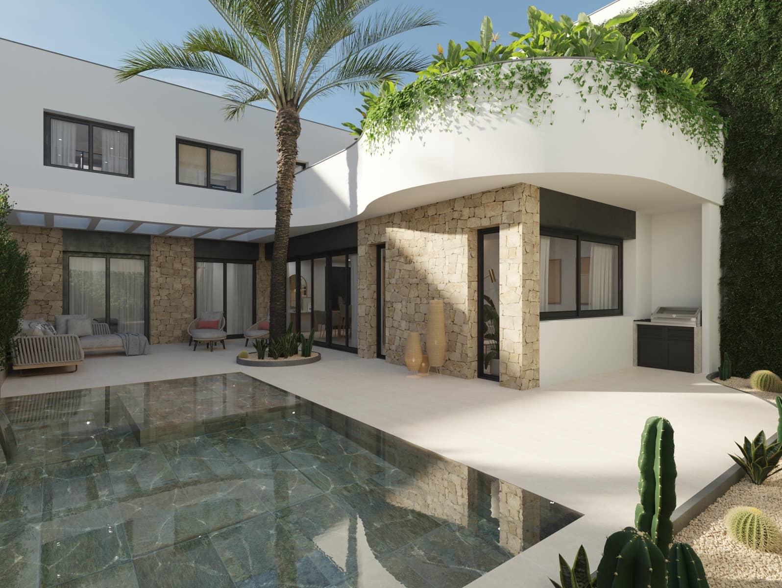 3 makuuhuone Huoneisto myytävänä paikassa Almoradi mukana uima-altaan - 399 000 € (Ref: 9676208)