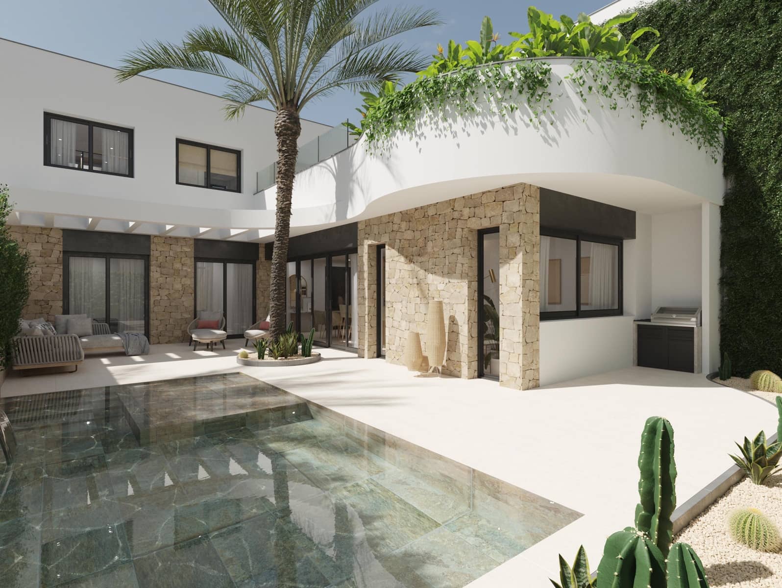 3 makuuhuone Huoneisto myytävänä paikassa Almoradi mukana uima-altaan - 399 000 € (Ref: 9676208)