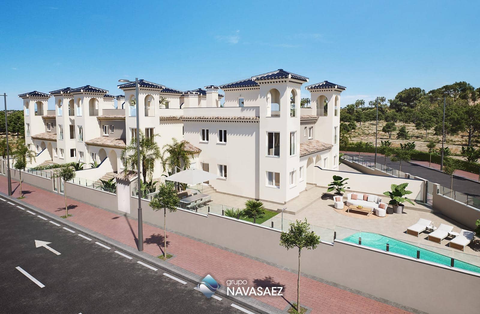 4 bedroom Semi-detached Villa for sale in Bigastro with pool garage - € 269,900 (Ref: 9676209)