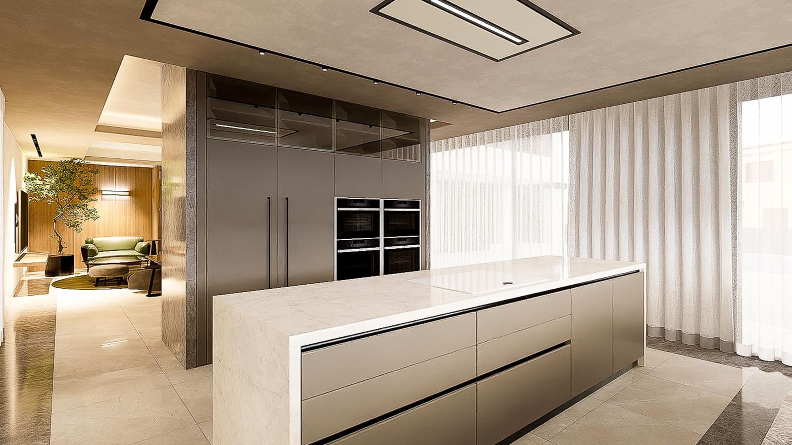 6 sypialnia Apartament na sprzedaż w Finestrat z basenem garażem - 1 950 000 € (Ref: 9676240)