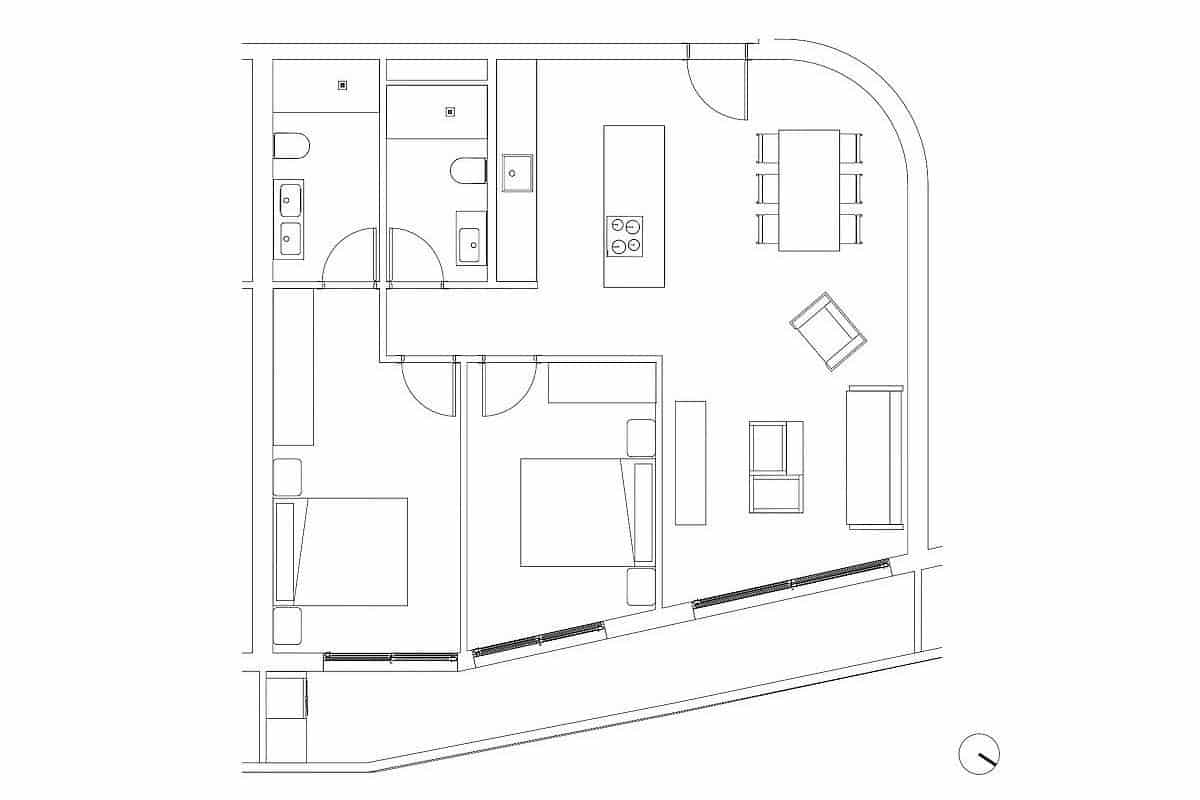 3 sovrum Lägenhet till salu i Calpe / Calp med pool - 341 095 € (Ref: 9723458)