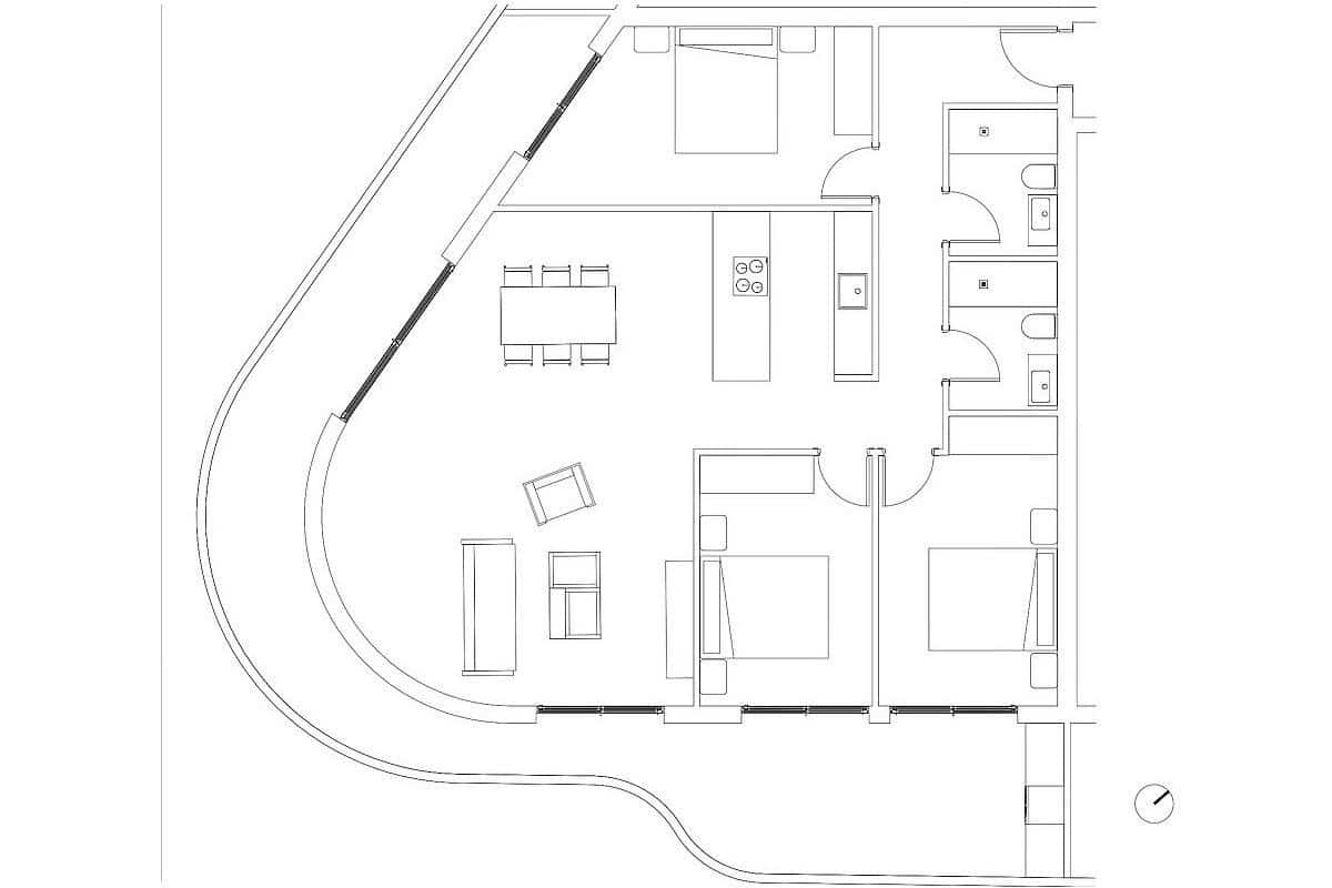 3 sovrum Lägenhet till salu i Calpe / Calp med pool - 341 095 € (Ref: 9723458)