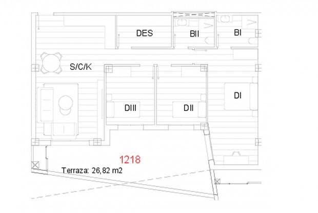 2 chambre Appartement à vendre à San Miguel de Salinas avec piscine - 239 900 € (Ref: 9742929)