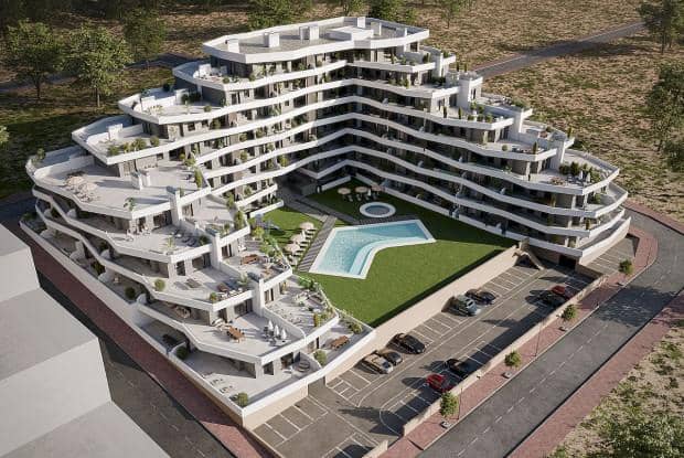 2 chambre Appartement à vendre à San Miguel de Salinas avec piscine - 239 900 € (Ref: 9742929)