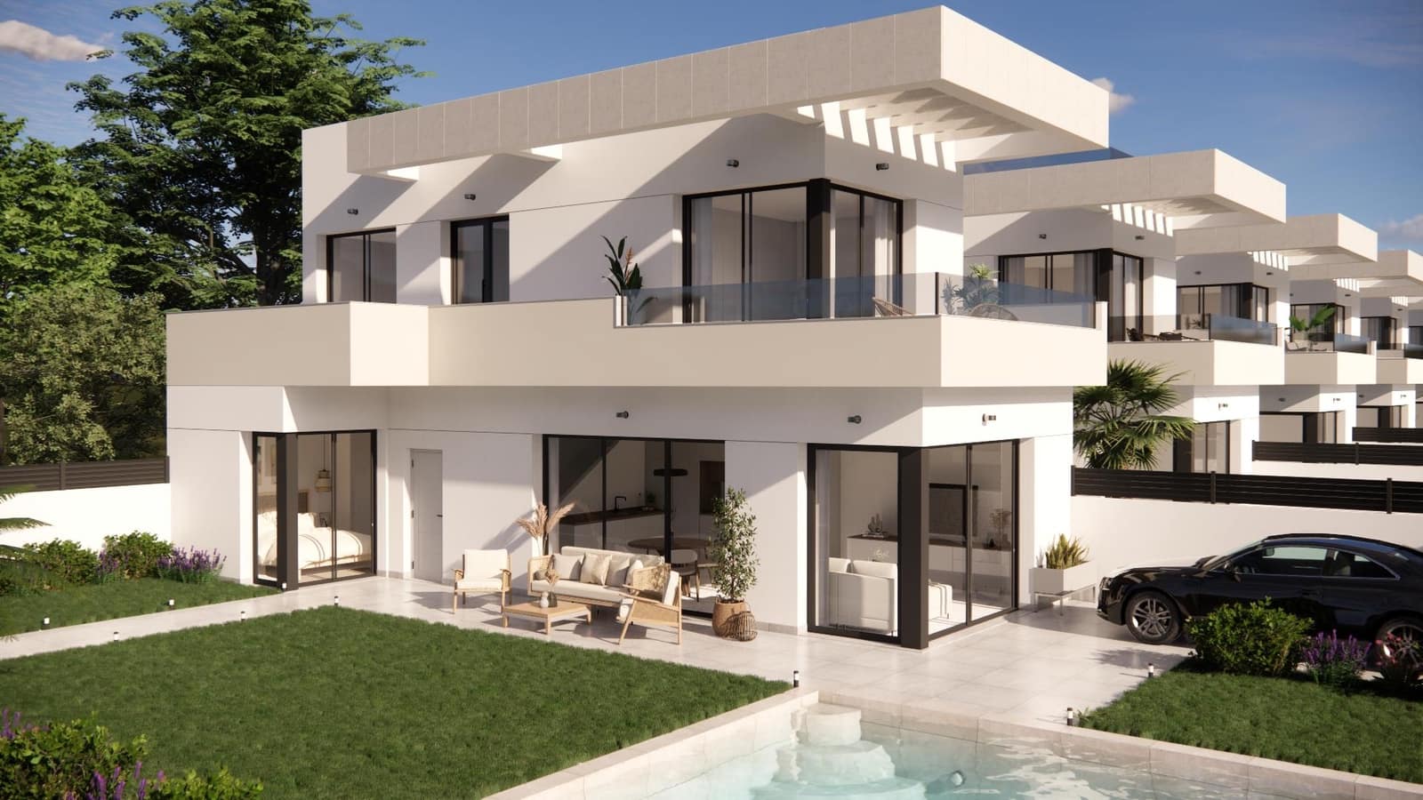 3 bedroom Semi-detached Villa for sale in Los Montesinos with pool - € 325,900 (Ref: 9756368)