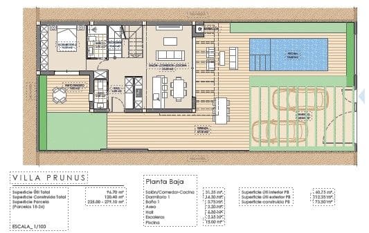 3 soveværelse Villa til salg i San Juan de los Terreros - € 383.500 (Ref: 8909970)