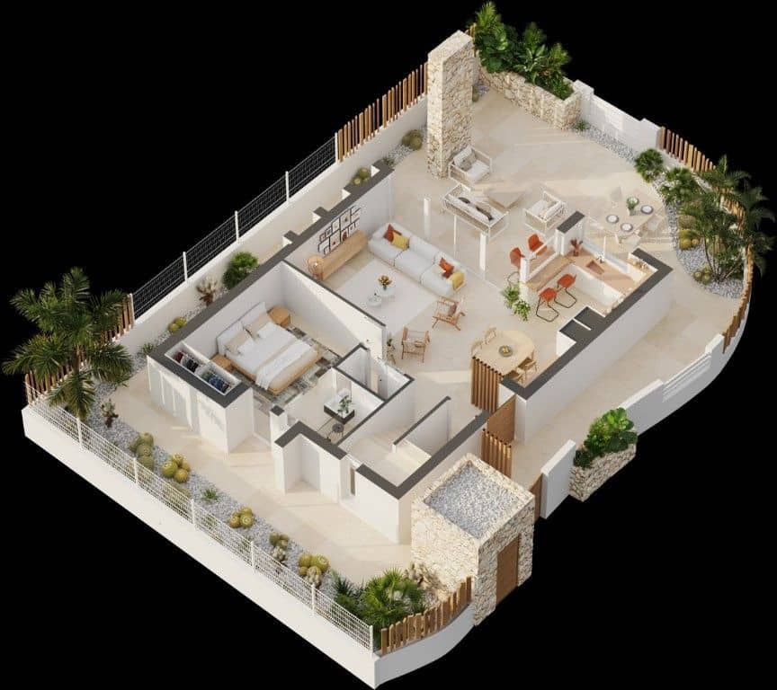 3 soveværelse Villa til salg i San Juan de los Terreros - € 418.500 (Ref: 8909972)