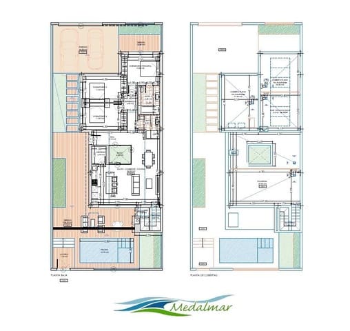 3 soveværelse Villa til salg i San Juan de los Terreros, Pulpí med swimmingpool garage - € 405.015 (Ref: 8909973)