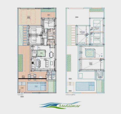 3 chambre Villa/Maison à vendre à San Juan de los Terreros, Pulpí avec piscine garage - 405 015 € (Ref: 8909973)
