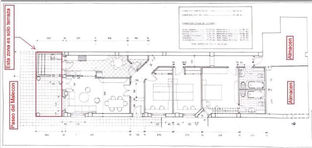 6 quarto Comercial para venda em Garrucha - 250 000 € (Ref: 8909989)