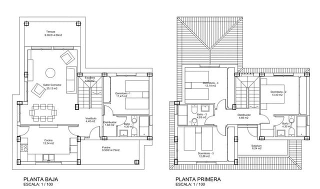 2 chambre Villa/Maison à vendre à Lorca - 240 000 € (Ref: 8910000)
