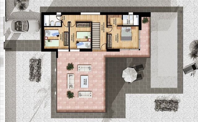 3 sovrum Villa till salu i Vera Ciudad, Vera med pool garage - 506 000 € (Ref: 8910012)