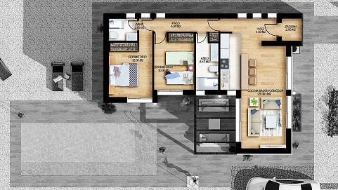 2 sovrum Villa till salu i Vera Ciudad, Vera med pool garage - 317 000 € (Ref: 8910013)