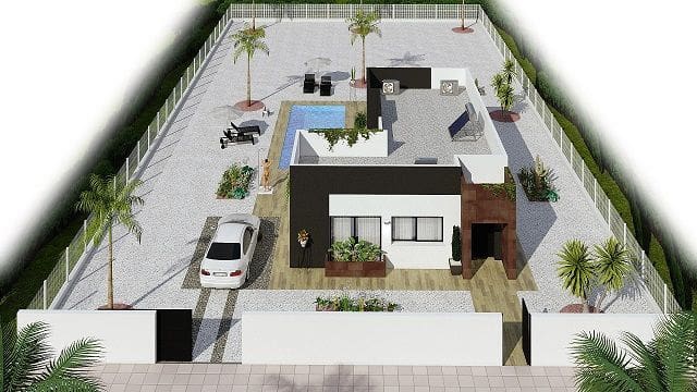 2 sovrum Villa till salu i Vera Ciudad, Vera med pool garage - 317 000 € (Ref: 8910013)