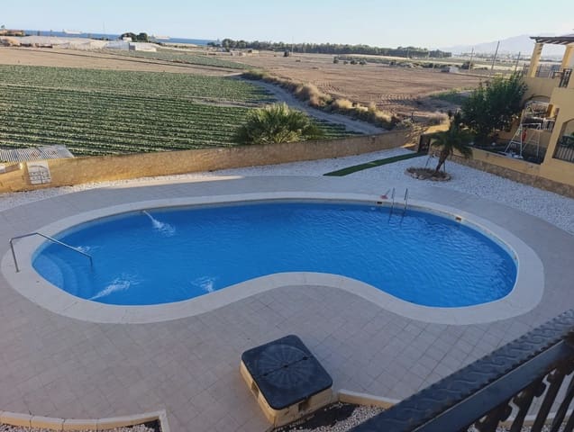 2 Zimmer Penthouse zu verkaufen in Palomares, Cuevas del Almanzora mit Garage - 143.000 € (Ref: 9598697)
