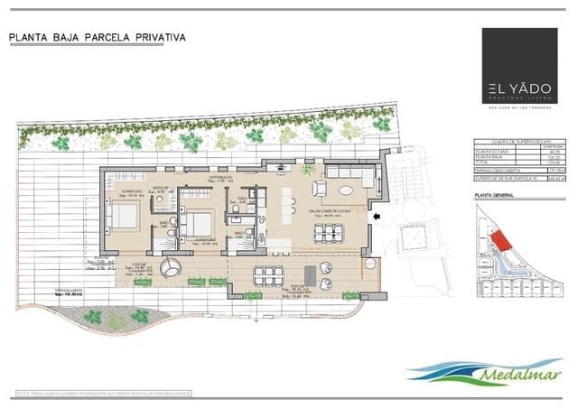2 chambre Appartement à vendre à San Juan de los Terreros, Pulpí avec piscine garage - 362 000 € (Ref: 9682390)