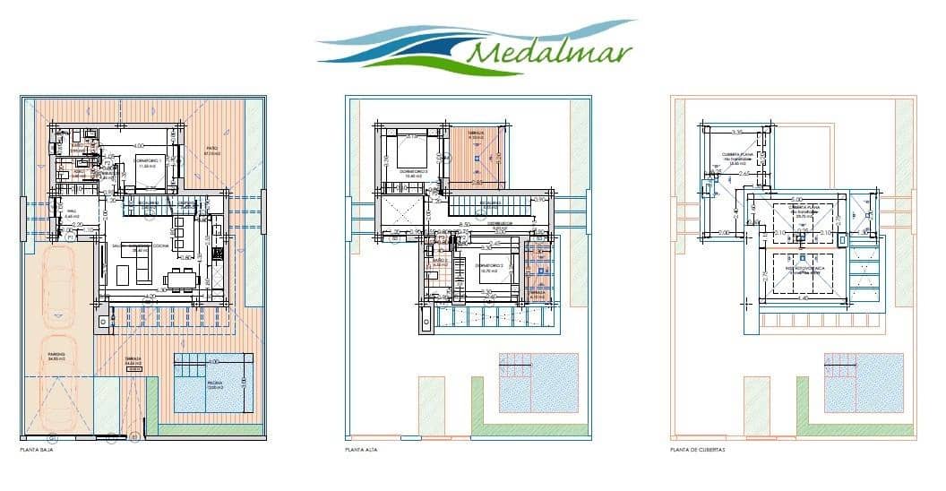 3 quarto Moradia para venda em San Juan de los Terreros com piscina garagem - 407 925 € (Ref: 9912758)