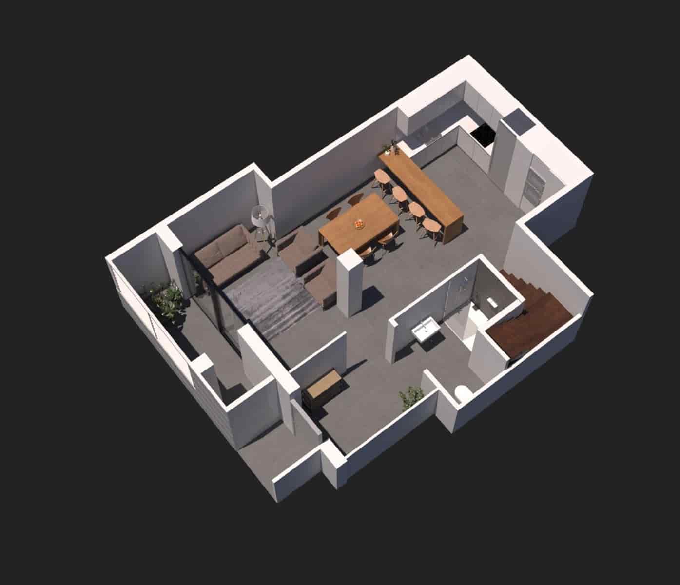 3 makuuhuone Huoneisto myytävänä paikassa Girona kaupunki - 398 000 € (Ref: 9876774)