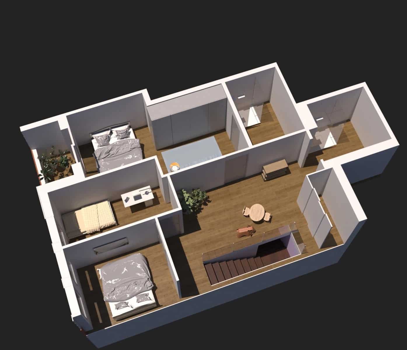 3 makuuhuone Huoneisto myytävänä paikassa Girona kaupunki - 398 000 € (Ref: 9876774)