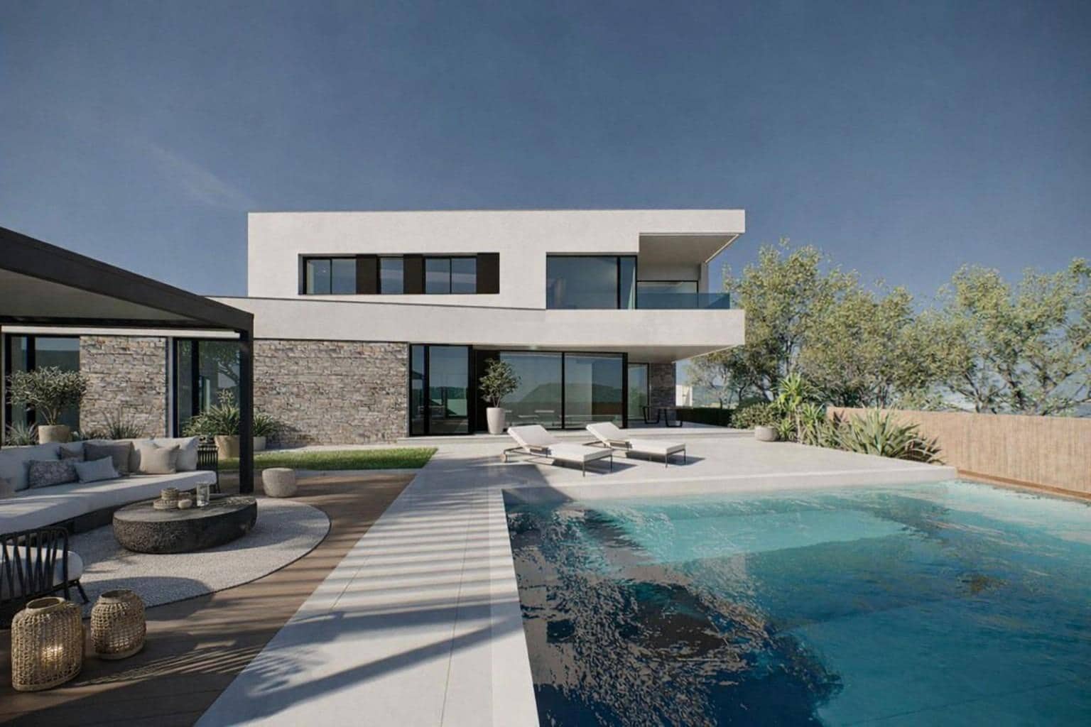 5 bedroom Villa for sale in Girona city with pool garage - € 1,850,000 (Ref: 9876779)