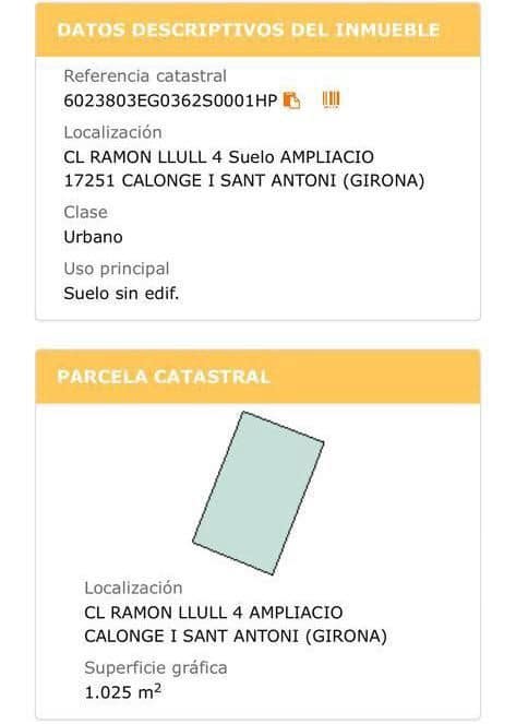 Tomt till salu i Calonge i Sant Antoni - 165 000 € (Ref: 9350208)