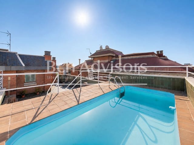 5 Zimmer Penthouse zu verkaufen in Les Tres Torres, Barcelona Stadt mit Pool - 2.190.000 € (Ref: 10054875)