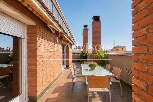 5 Zimmer Penthouse zu verkaufen in Les Tres Torres, Barcelona Stadt mit Pool - 2.190.000 € (Ref: 10054875)