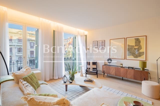 2 bedroom Apartment for sale in La Dreta de L'Eixample, Barcelona city - € 1,450,000 (Ref: 10054876)