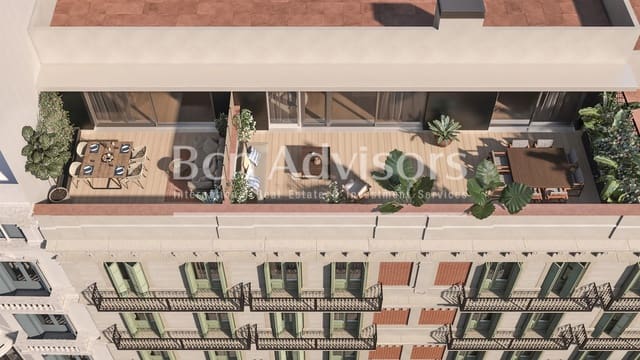 2 bedroom Apartment for sale in La Dreta de L'Eixample, Barcelona city - € 1,450,000 (Ref: 10054876)