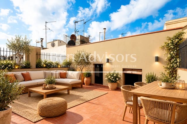 3 soverom Penthouse til salgs i Sant Pere, Santa Caterina i La Ribera, Barcelona by - € 1 154 000 (Ref: 10094344)
