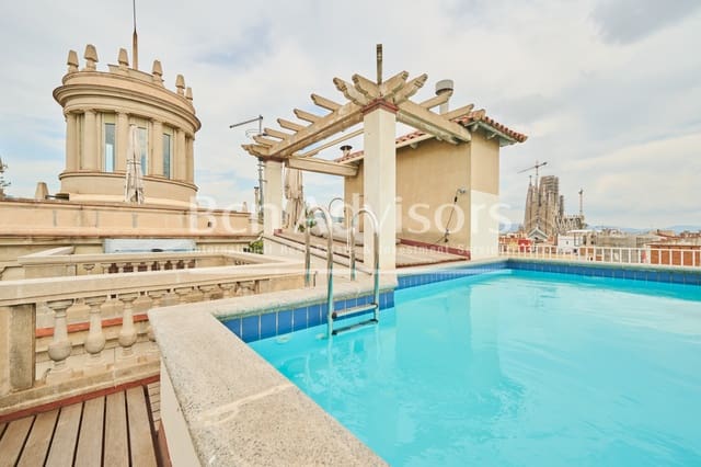 5 chambre Penthouse à vendre à La Dreta de L'Eixample, Barcelone ville avec piscine - 5 200 000 € (Ref: 9097452)