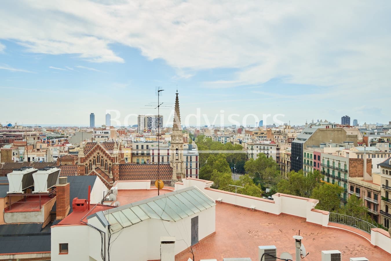5 soveværelse Penthouse til salg i Barcelona by med swimmingpool - € 5.200.000 (Ref: 9097452)