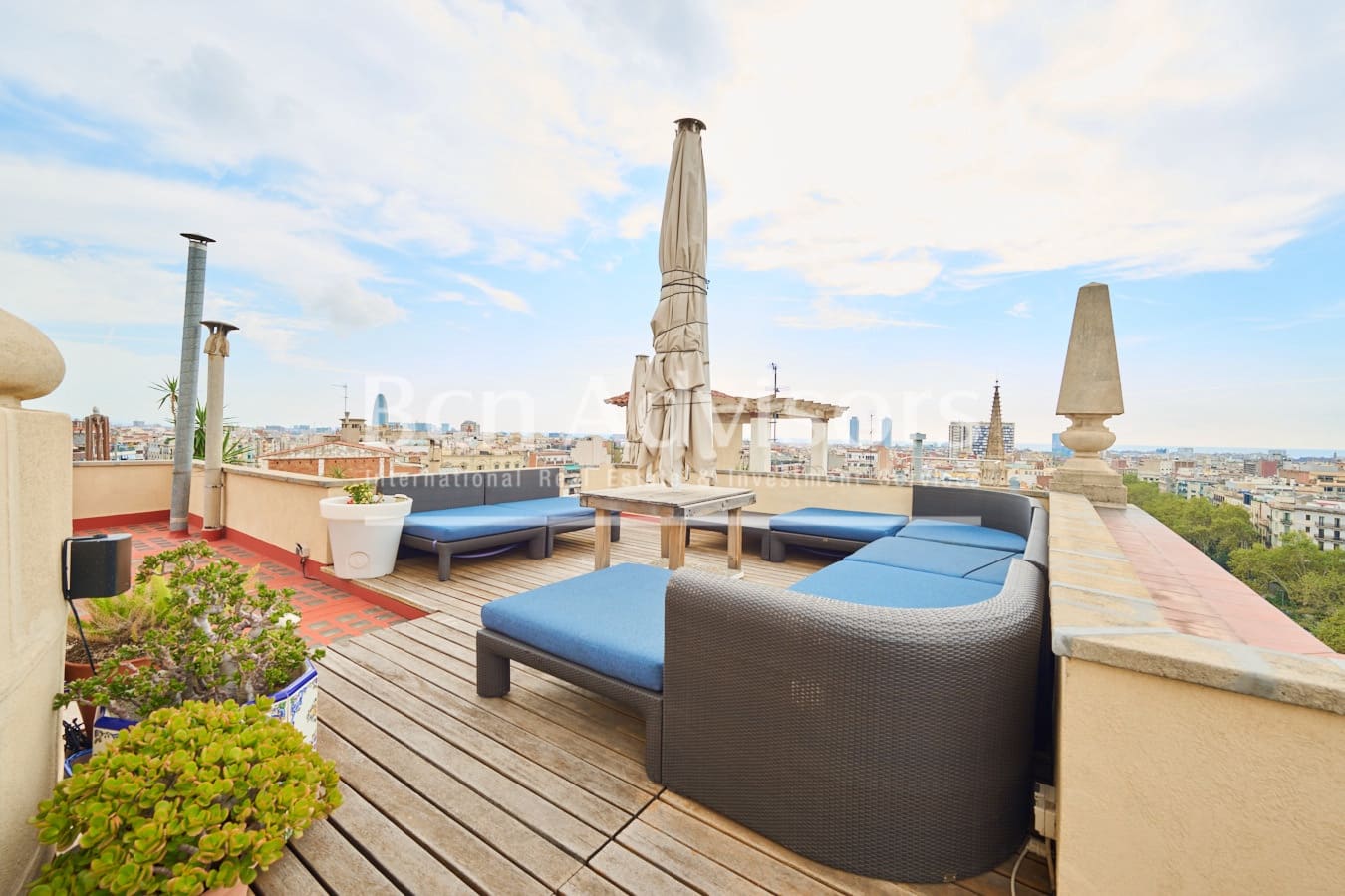 5 soveværelse Penthouse til salg i Barcelona by med swimmingpool - € 5.200.000 (Ref: 9097452)