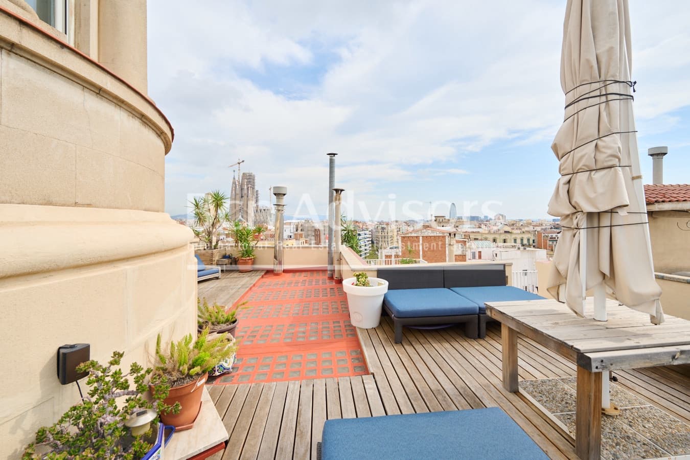 5 soveværelse Penthouse til salg i Barcelona by med swimmingpool - € 5.200.000 (Ref: 9097452)