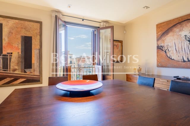 3 quarto Apartamento para venda em La Dreta de L'Eixample, Barcelona cidade com piscina - 3 500 000 € (Ref: 9097461)