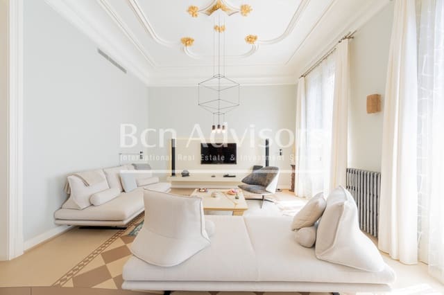 2 bedroom Apartment for sale in La Dreta de L'Eixample, Barcelona city - € 1,800,000 (Ref: 9097464)