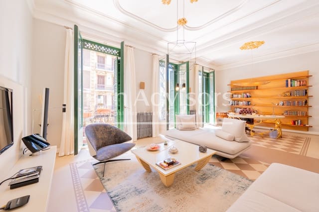 2 chambre Appartement à vendre à La Dreta de L'Eixample, Barcelone ville - 1 800 000 € (Ref: 9097464)