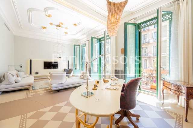 2 bedroom Apartment for sale in La Dreta de L'Eixample, Barcelona city - € 1,800,000 (Ref: 9097464)