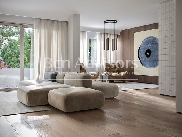 5 chambre Appartement à vendre à Pedralbes, Barcelone ville - 2 800 000 € (Ref: 9097465)