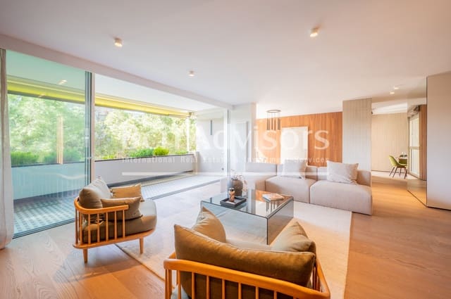 5 chambre Appartement à vendre à Pedralbes, Barcelone ville - 2 800 000 € (Ref: 9097465)