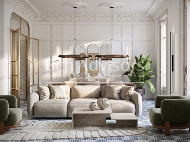 3 soverom Leilighet til salgs i La Dreta de L'Eixample, Barcelona by - € 3 500 000 (Ref: 9097469)