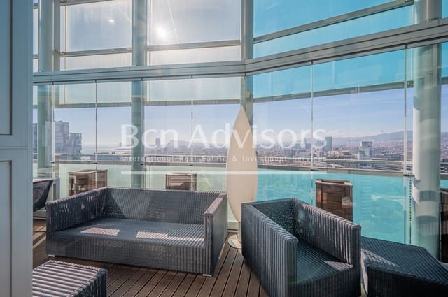 2 quarto Penthouse para venda em Diagonal Mar i El Front Marítim del Poblenou, Barcelona cidade com piscina - 1 850 000 € (Ref: 9097473)