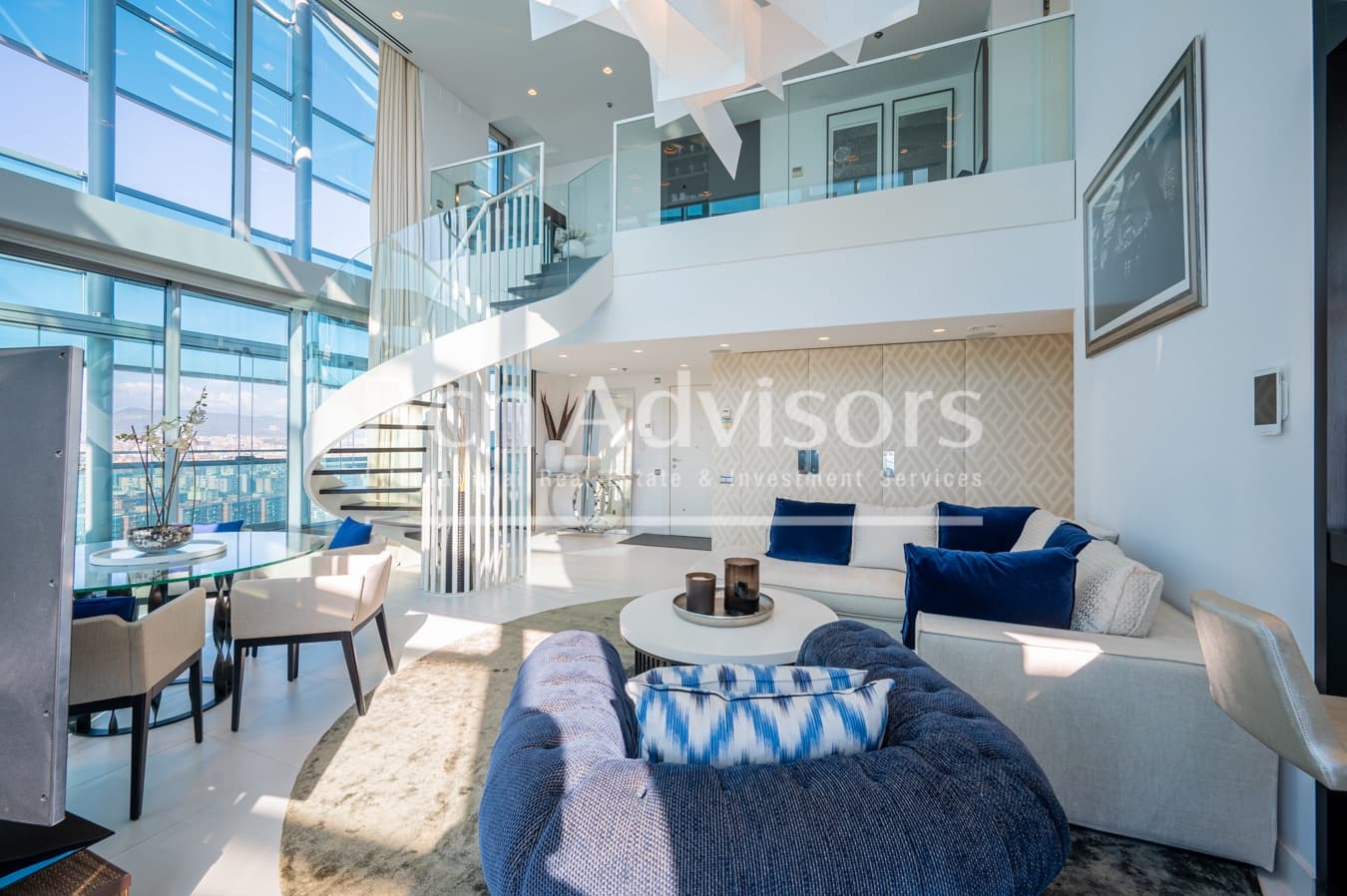 2 soveværelse Penthouse til salg i Barcelona by med swimmingpool - € 1.850.000 (Ref: 9097473)