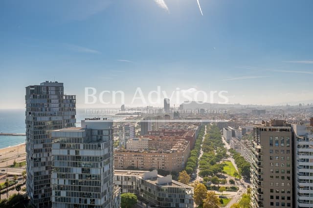 2 quarto Penthouse para venda em Diagonal Mar i El Front Marítim del Poblenou, Barcelona cidade com piscina - 1 850 000 € (Ref: 9097473)