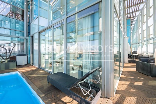 2 quarto Penthouse para venda em Diagonal Mar i El Front Marítim del Poblenou, Barcelona cidade com piscina - 1 850 000 € (Ref: 9097473)