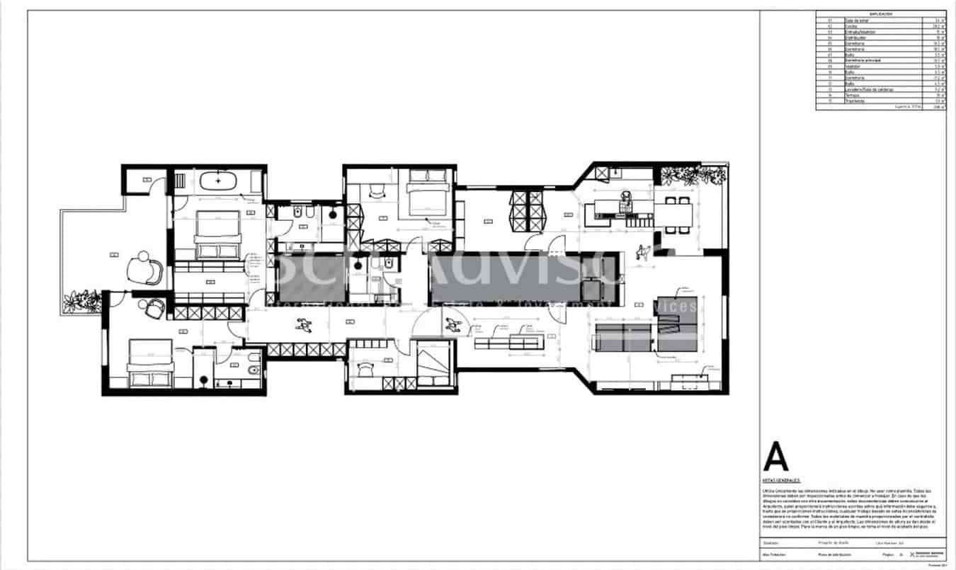 4 soverom Penthouse til salgs i Barcelona by - € 2 500 000 (Ref: 9097475)