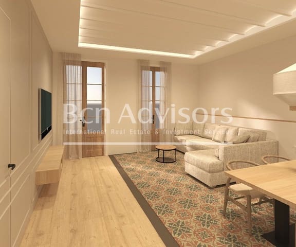 2 bedroom Apartment for sale in L'Antiga Esquerra de L'Eixample, Barcelona city - € 1,390,000 (Ref: 9097481)