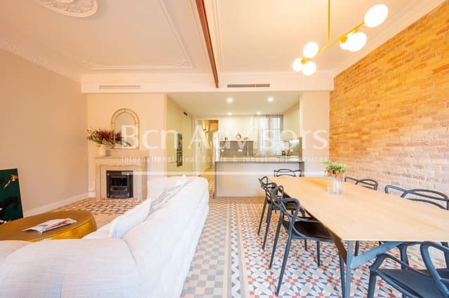 3 bedroom Apartment for sale in La Dreta de L'Eixample, Barcelona city - € 1,250,000 (Ref: 9097482)